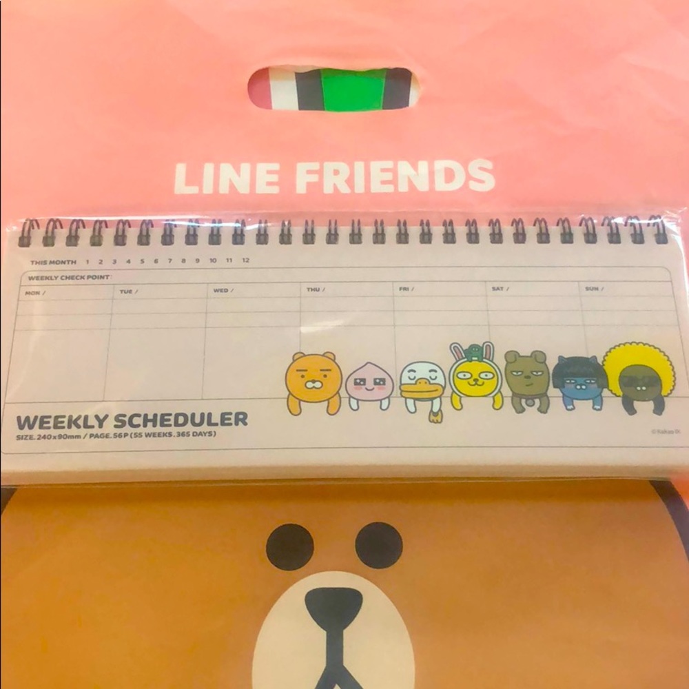 BT21 Calendar Planner BTS